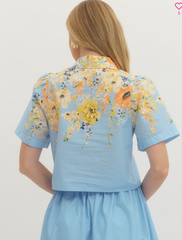 "Matilda"  Matching Separates, Blouse - The Katie Grace Boutique