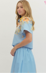 "Matilda"  Matching Separates, Blouse - The Katie Grace Boutique