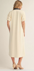 "Oprah" Midi Dress Luxe Knit - The Katie Grace Boutique