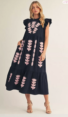 "Tabitha" Embroidered Dress