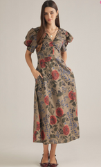 "Camille" Midi Dress