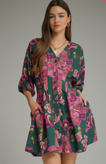"Emily" Floral Dress