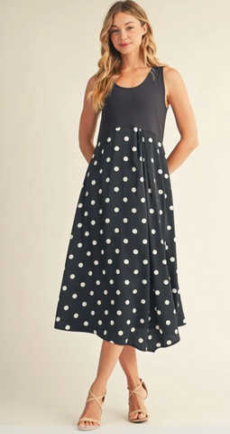 "Shea" Dotted Dress