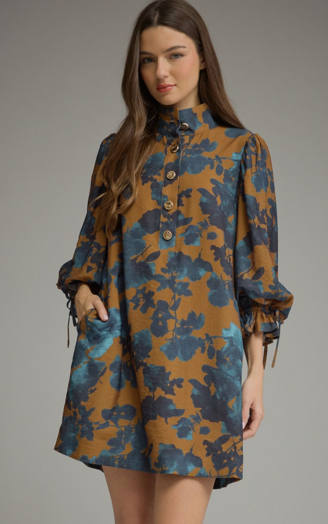 "Lissie" Flora Dress - The Katie Grace Boutique