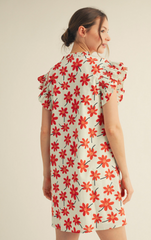 "Zuri" Floral Dress - The Katie Grace Boutique