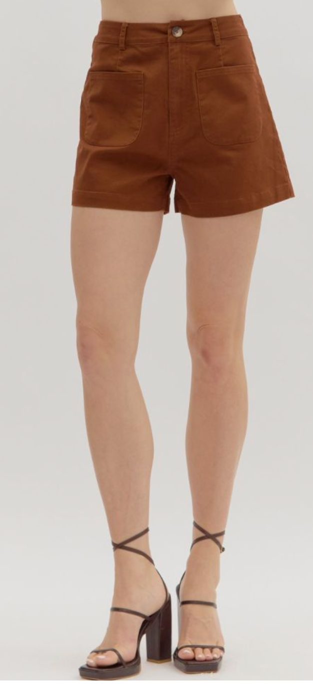 "Eliza" Soft Shorts , 2 colors - The Katie Grace Boutique