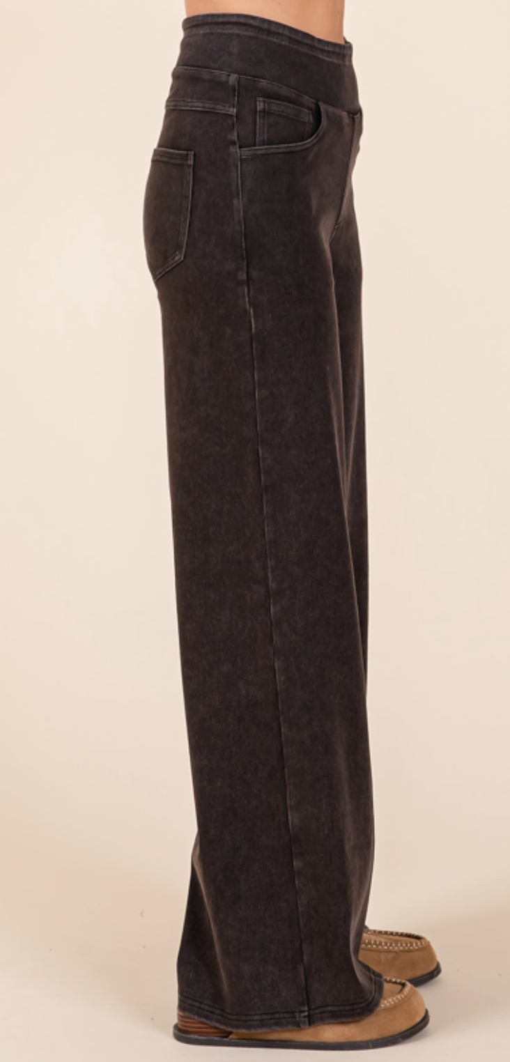 "Calla" Four Way Stretch Denim Knit, 2 colors - The Katie Grace Boutique