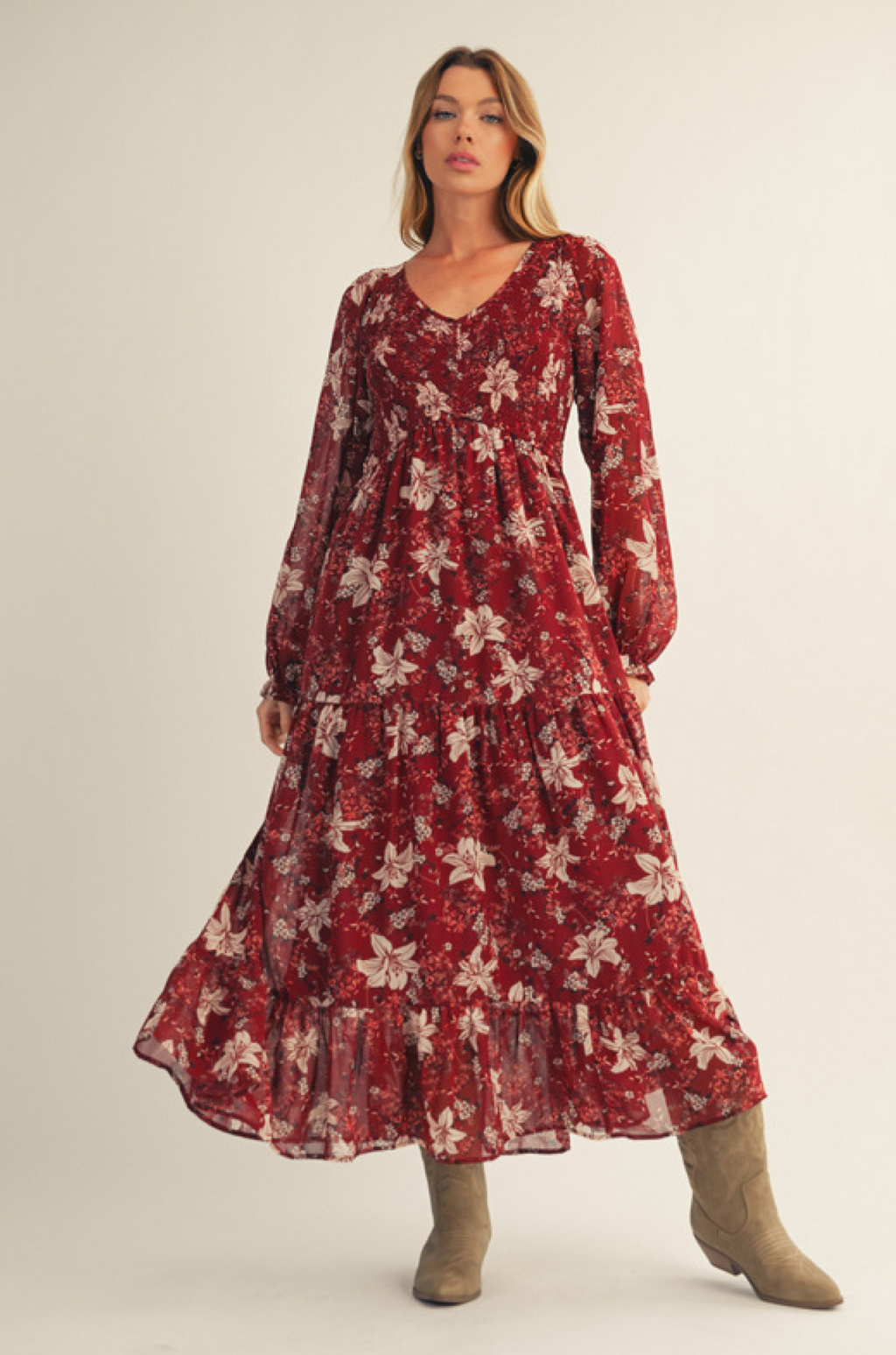 "Amelia" Smocked Dress