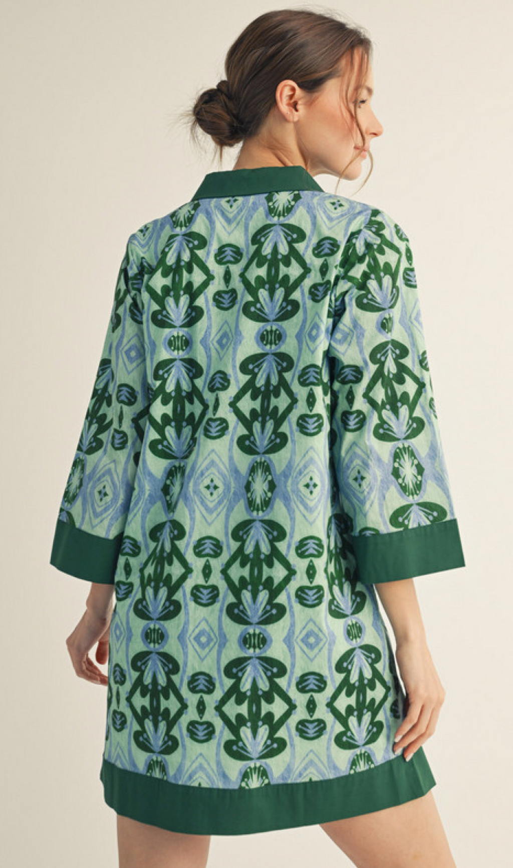 "Jessica" 3/4 Sleeve Dress