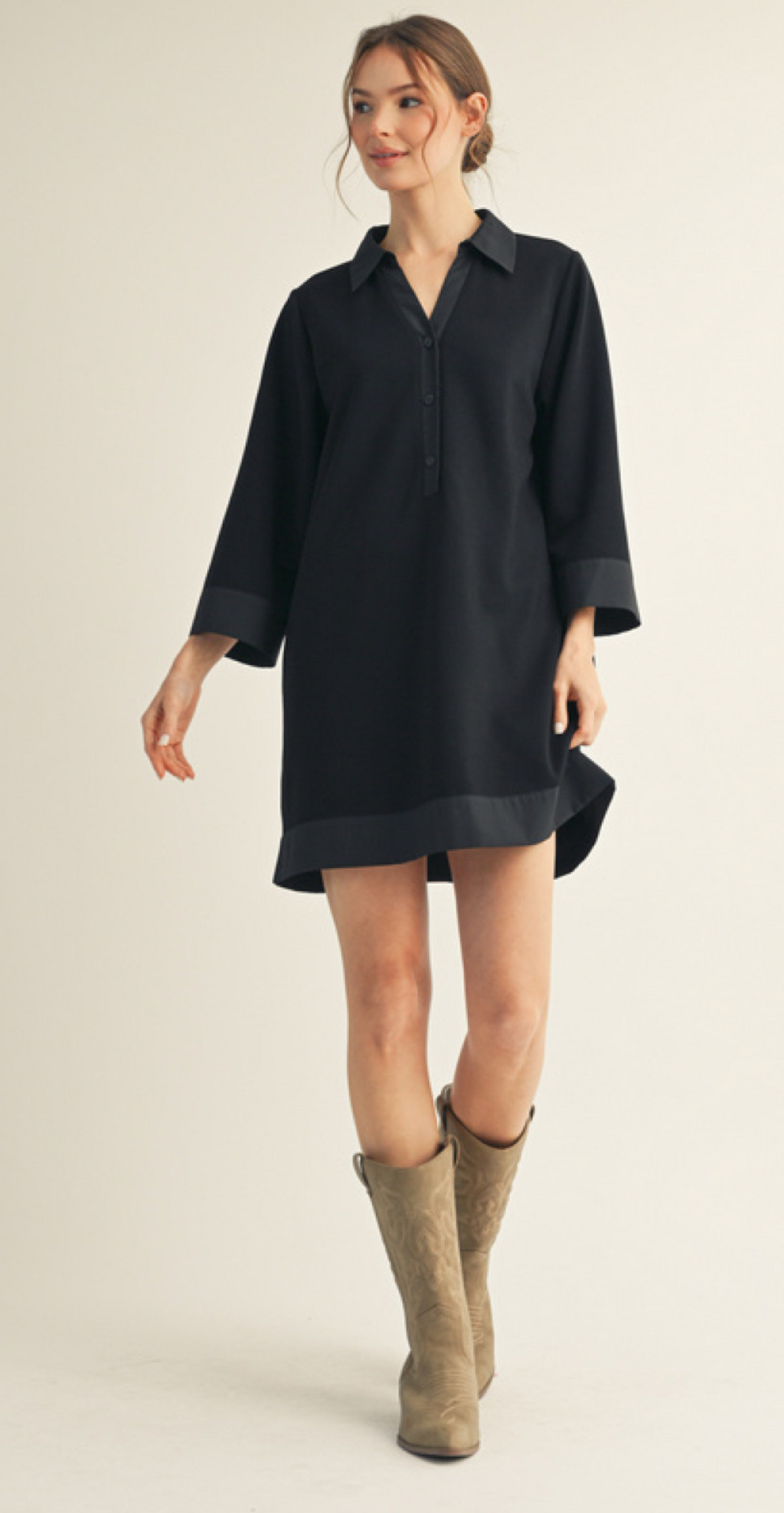 "Camille" Shift Dress, 3 colors - The Katie Grace Boutique
