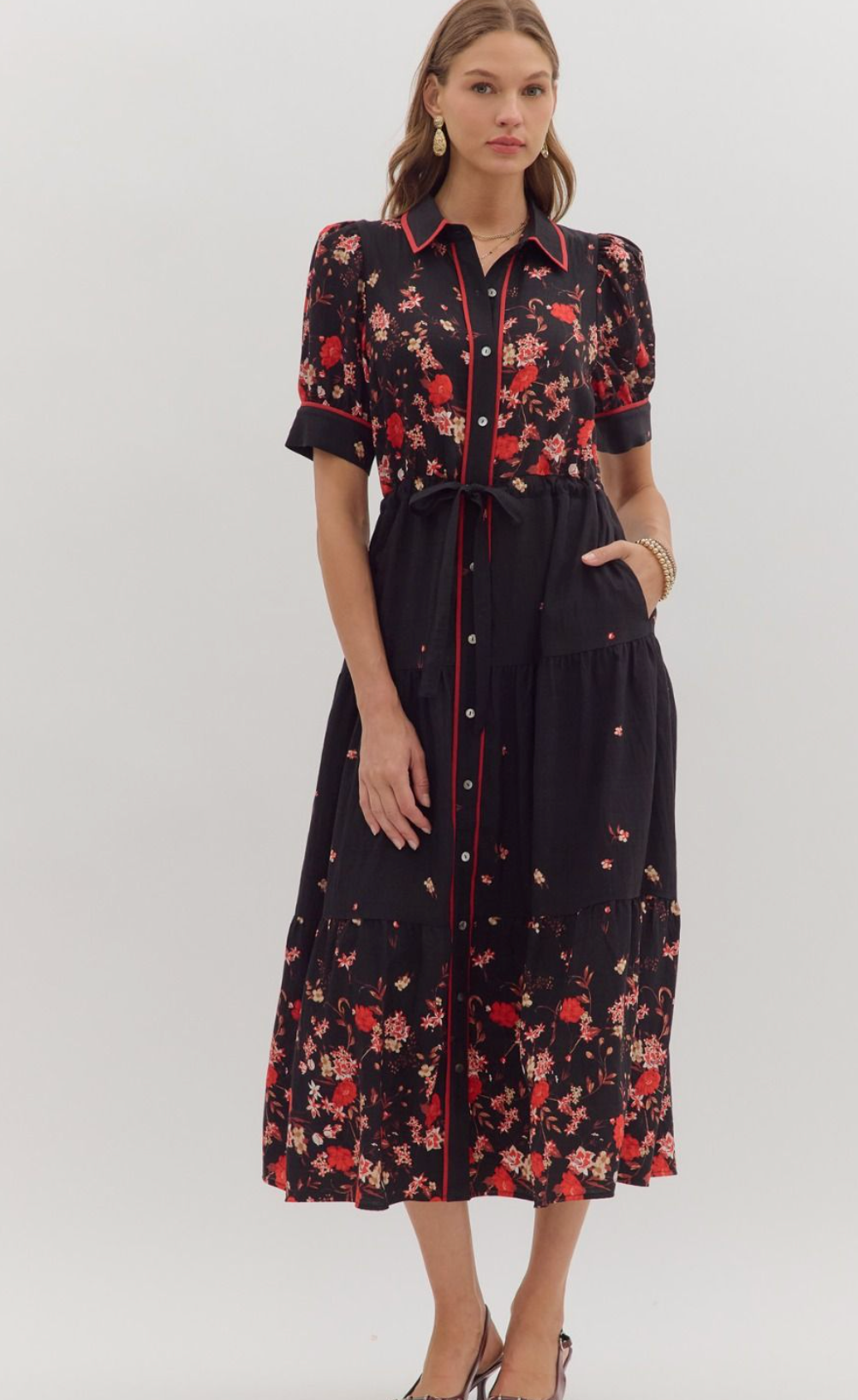 "Christie" Midi Dress