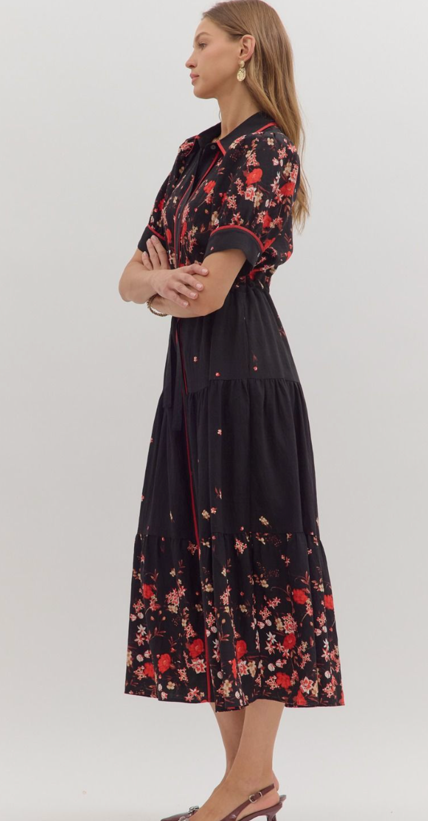 "Christie" Midi Dress