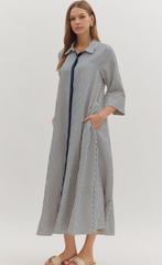 "Melody" Striped Dress, 3 colors - The Katie Grace Boutique