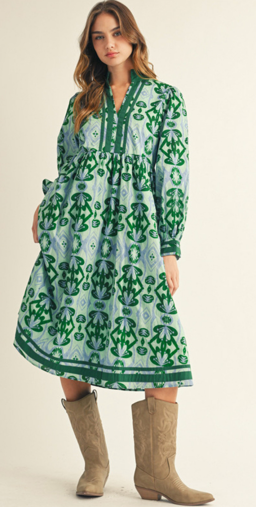 "Alicia" Midi Dress