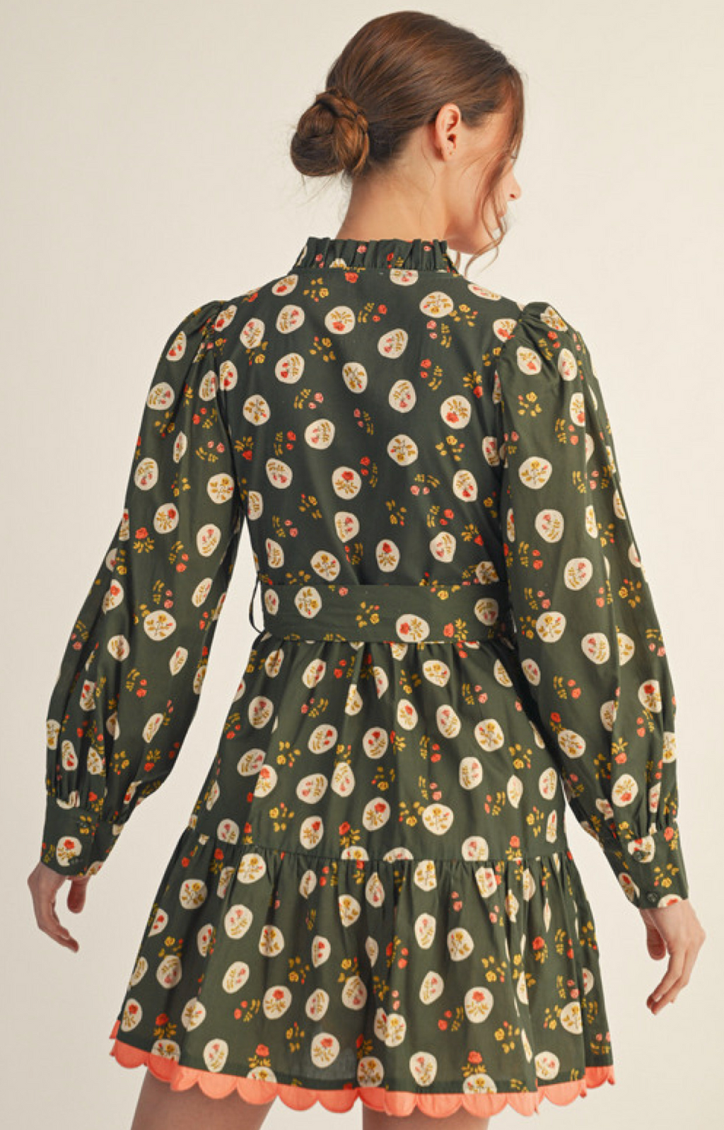"Rainey" Long Sleeve Dress
