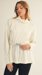 "Penelope" Drawstring Top, 2 colors - The Katie Grace Boutique