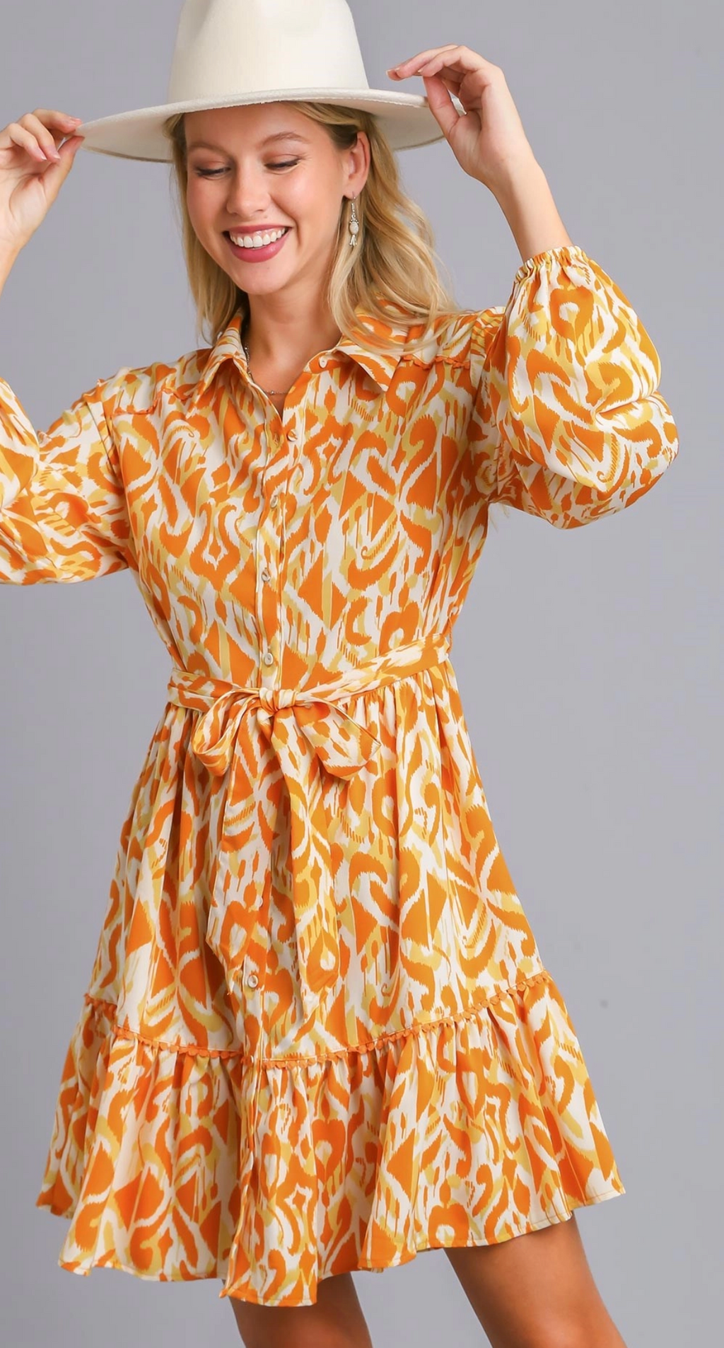 "Aleah" Printed Dress