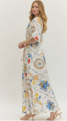 "Victoria" Maxi Dress - The Katie Grace Boutique
