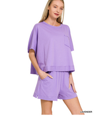 "Lila" Matching Set, 3 colors - The Katie Grace Boutique