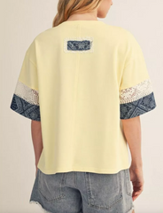 "Mallory" Applique' Top - The Katie Grace Boutique