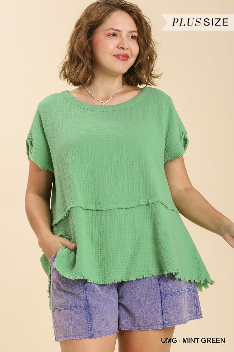 "Shelby" Soft Cotton Top