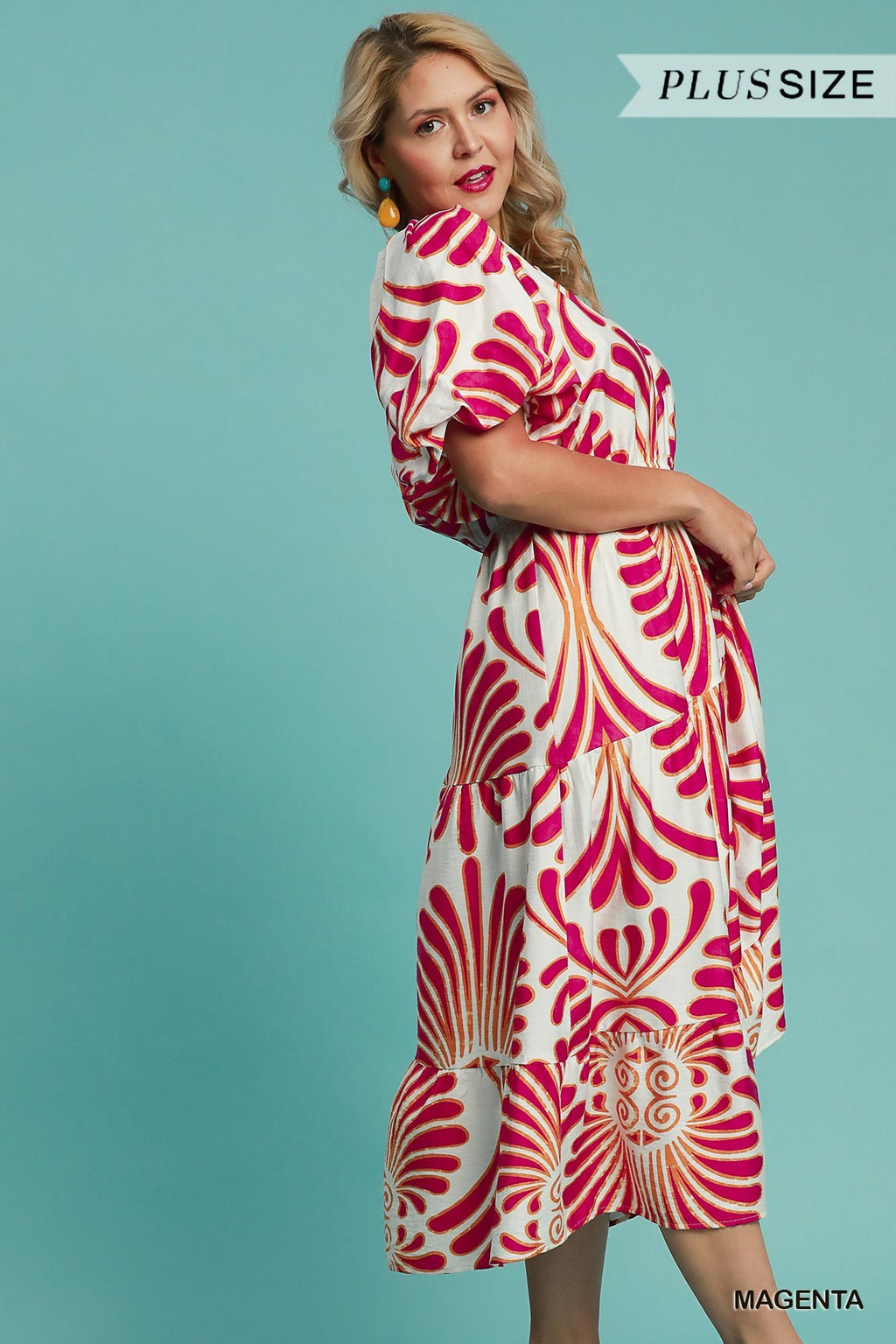 "Arielle" Midi Dress S-2XL - The Katie Grace Boutique