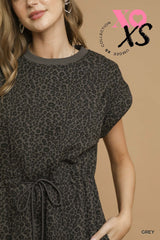 "Jolie" Casual Leopard Dress - The Katie Grace Boutique