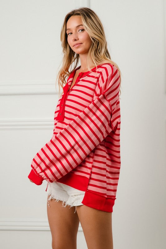 "Alexa" Striped Top