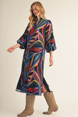 "Trina" Midi Dress - The Katie Grace Boutique