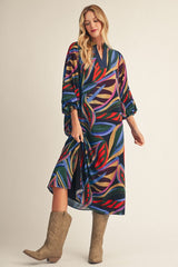 "Trina" Midi Dress - The Katie Grace Boutique