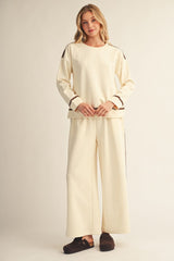 "Elaine" Matching Separates, Cream