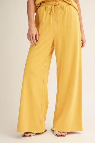 "Honey" Mineral Pants with Pockets