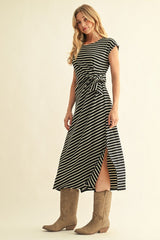 "Astrid" Striped Dress
