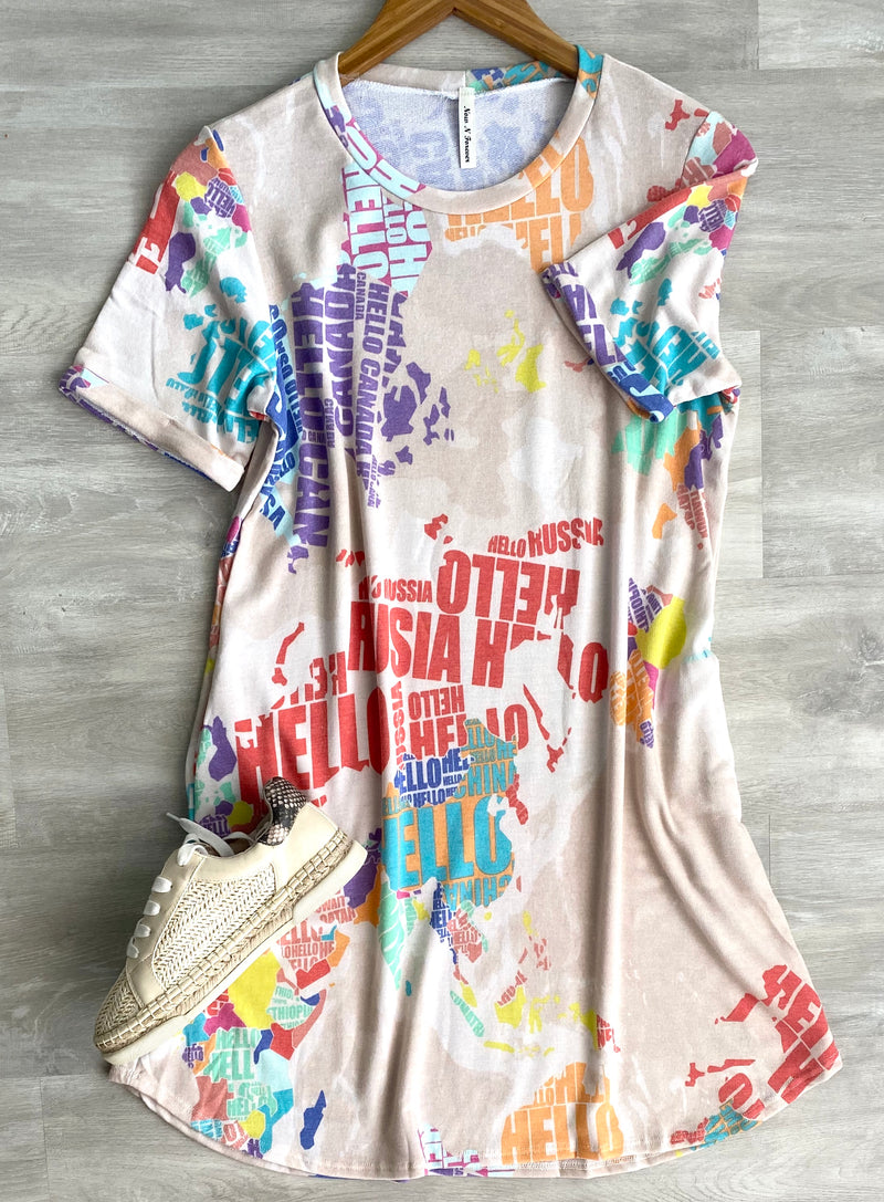 Sale!! “Mari" World Traveler Dress