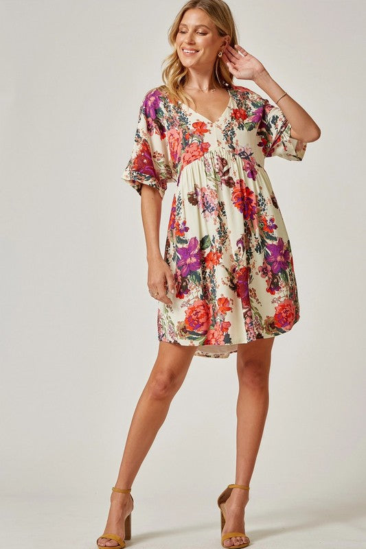 SALE!! "Verena" Floral Dress