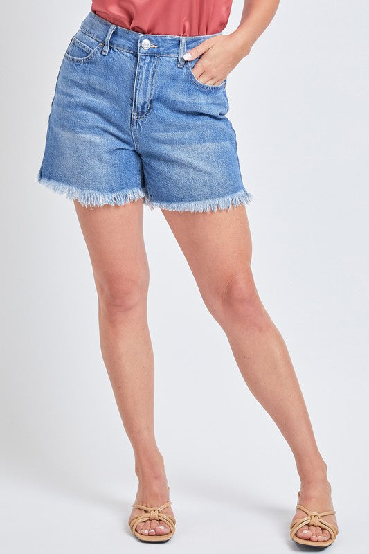 "Demi" High Waist Denim Shorts