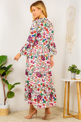 "Patti" Skull Candy Maxi Dress - The Katie Grace Boutique