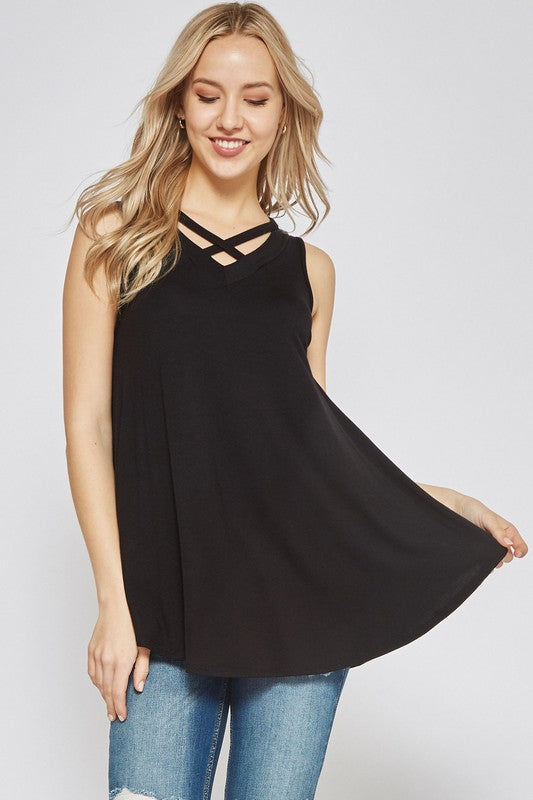 SALE!! "Callie" Strappy Sleeveless Top