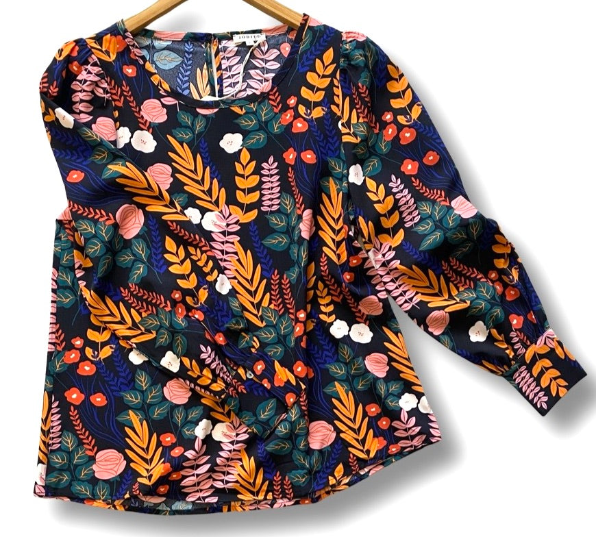 "Loey" Floral Blouse