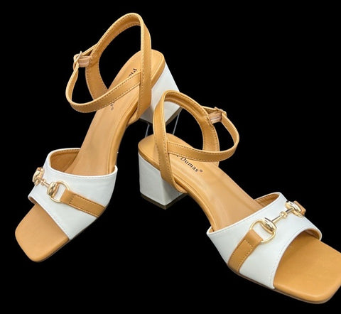 "Coco" Horsebit Sandal - The Katie Grace Boutique
