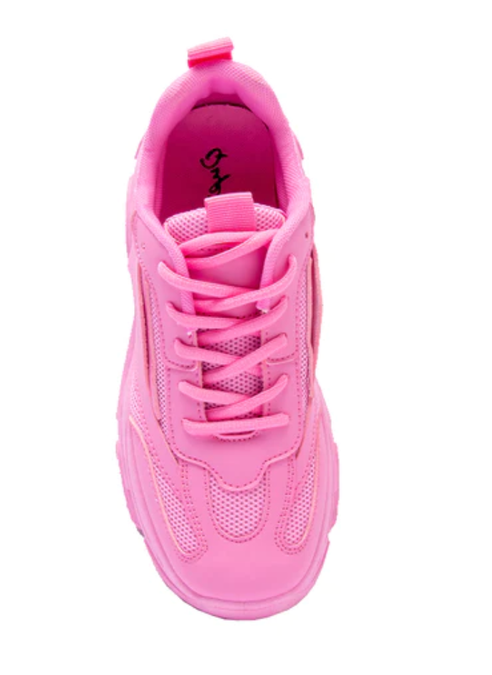 "Krista" Pink Sneakers