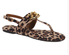 "Lulu" Leopard Sandal - The Katie Grace Boutique